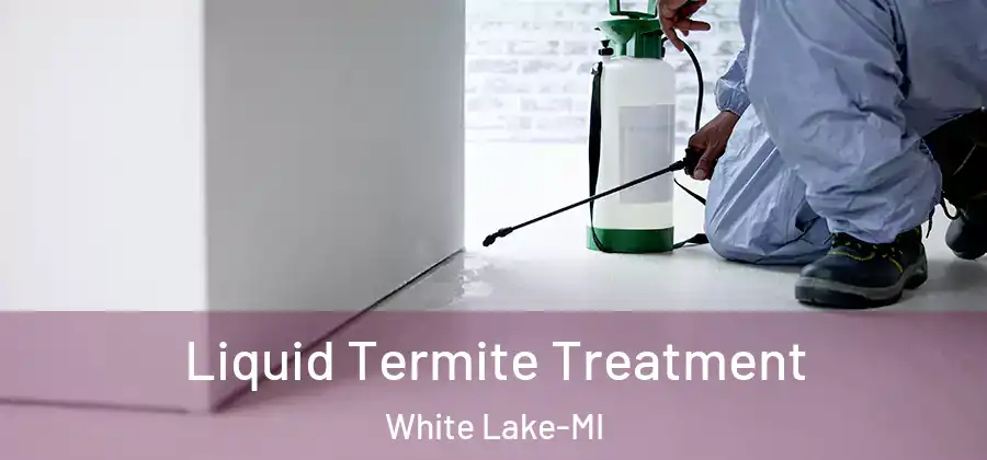 Liquid Termite Treatment White Lake-MI