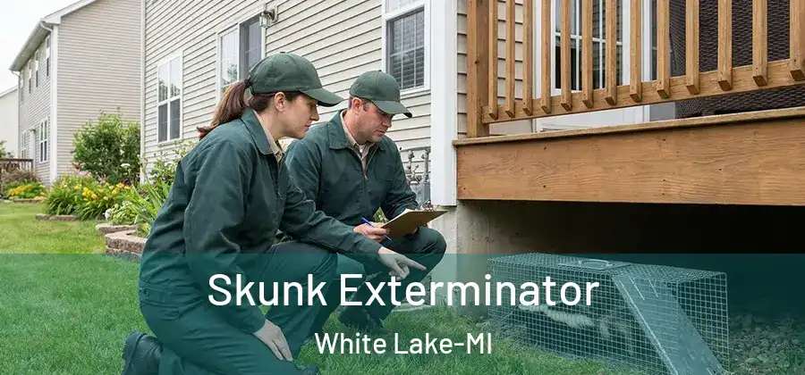 Skunk Exterminator White Lake-MI