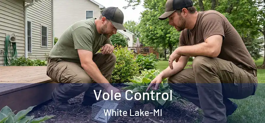 Vole Control White Lake-MI